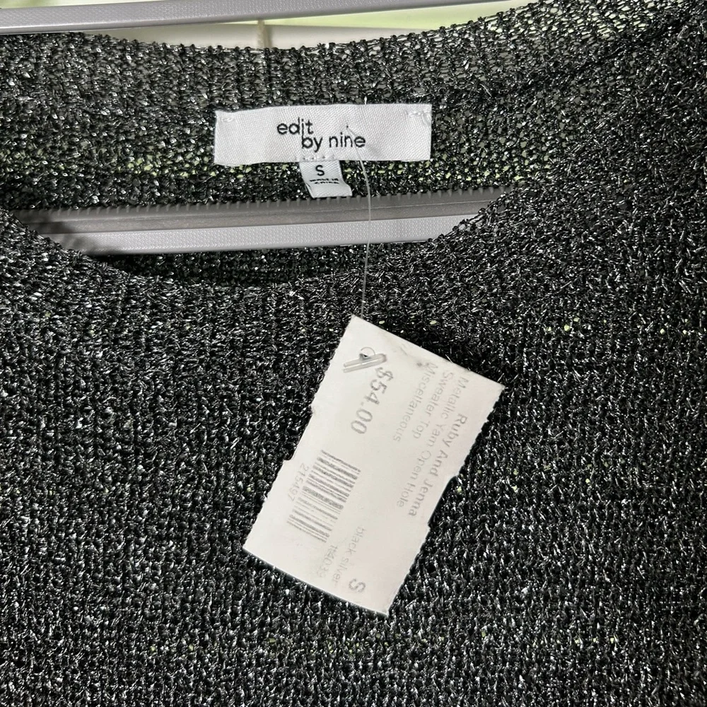 Edit by Nine Knit Long Sleeve Cropped